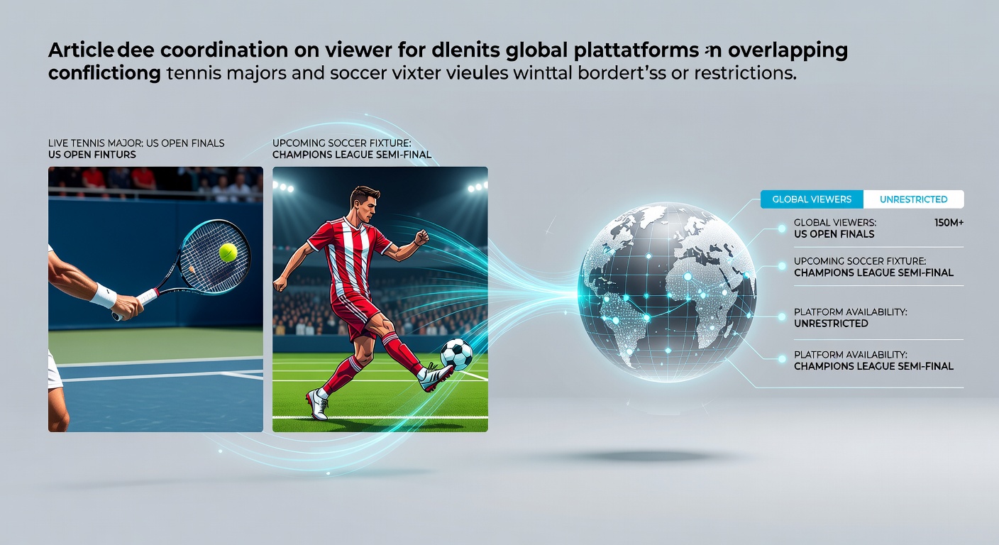 Globale Zuschauer nutzen digitale Plattformen zur Abstimmung von Tennis-Majors und Fußballspielen