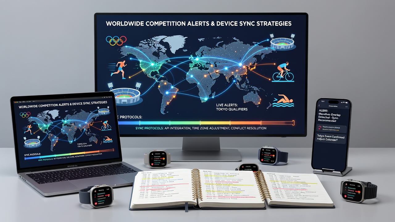 Strategien zur Synchronisation von Alerts bei weltweiten Sportevents